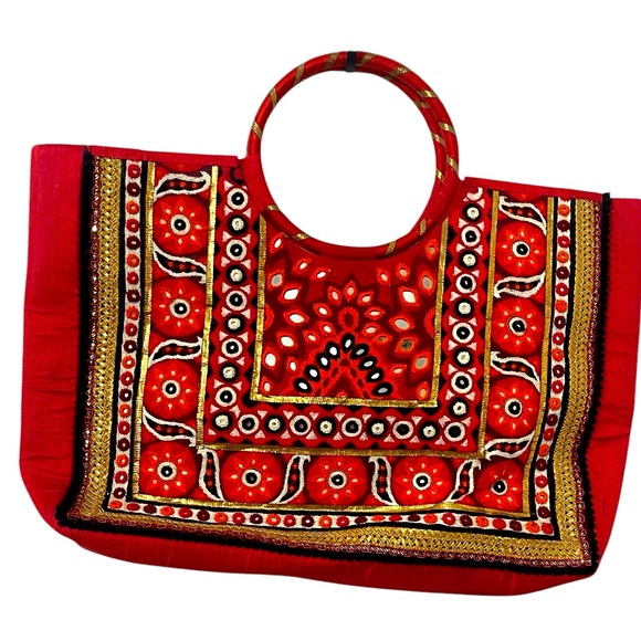 Source Unknown Handbags - 💚💚INDIAN VINTAGE HANDBAG